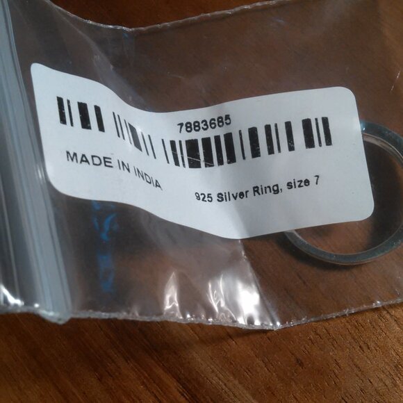 Simulated Champagne Color Diamond Sterling Silver Wishbone Ring (Size 7) - Picture 16 of 16